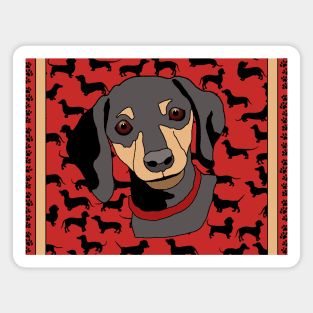 Dachshund Magnet